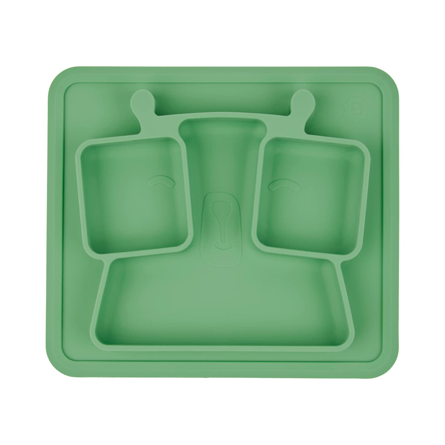 badabulle-rutschfester-silikonteller-3-bereiche-350-ml image 1