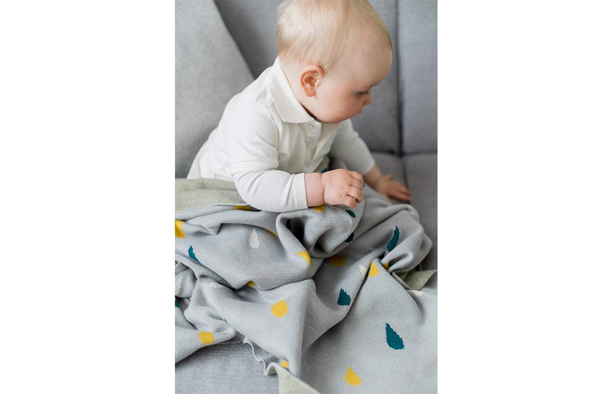 kindsgut-babydecke-baumwolle-80x100-cm-tropfen image 7