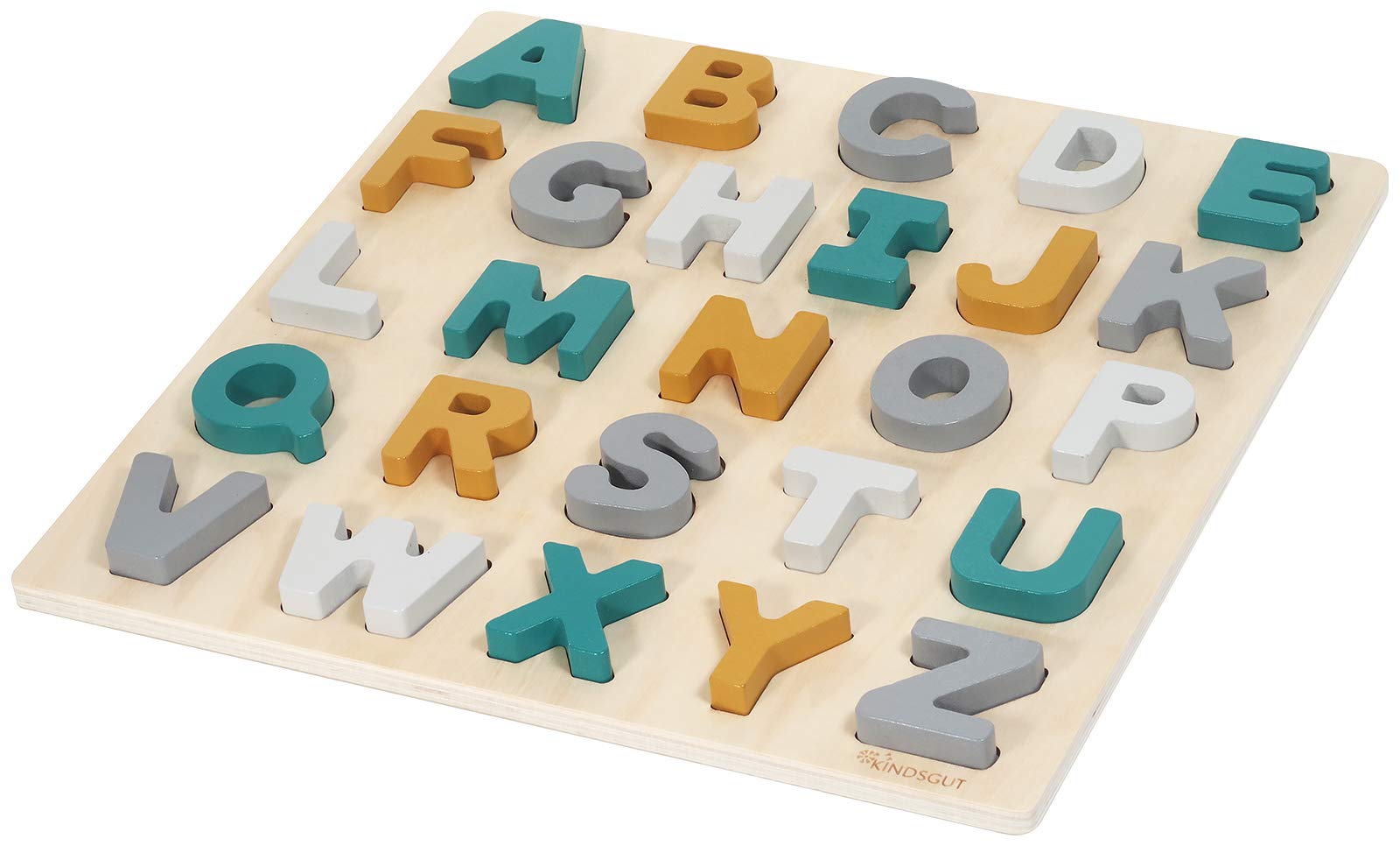 kindsgut-abc-puzzle-buchstaben-holzpuzzle-hanna-26-teile image 8