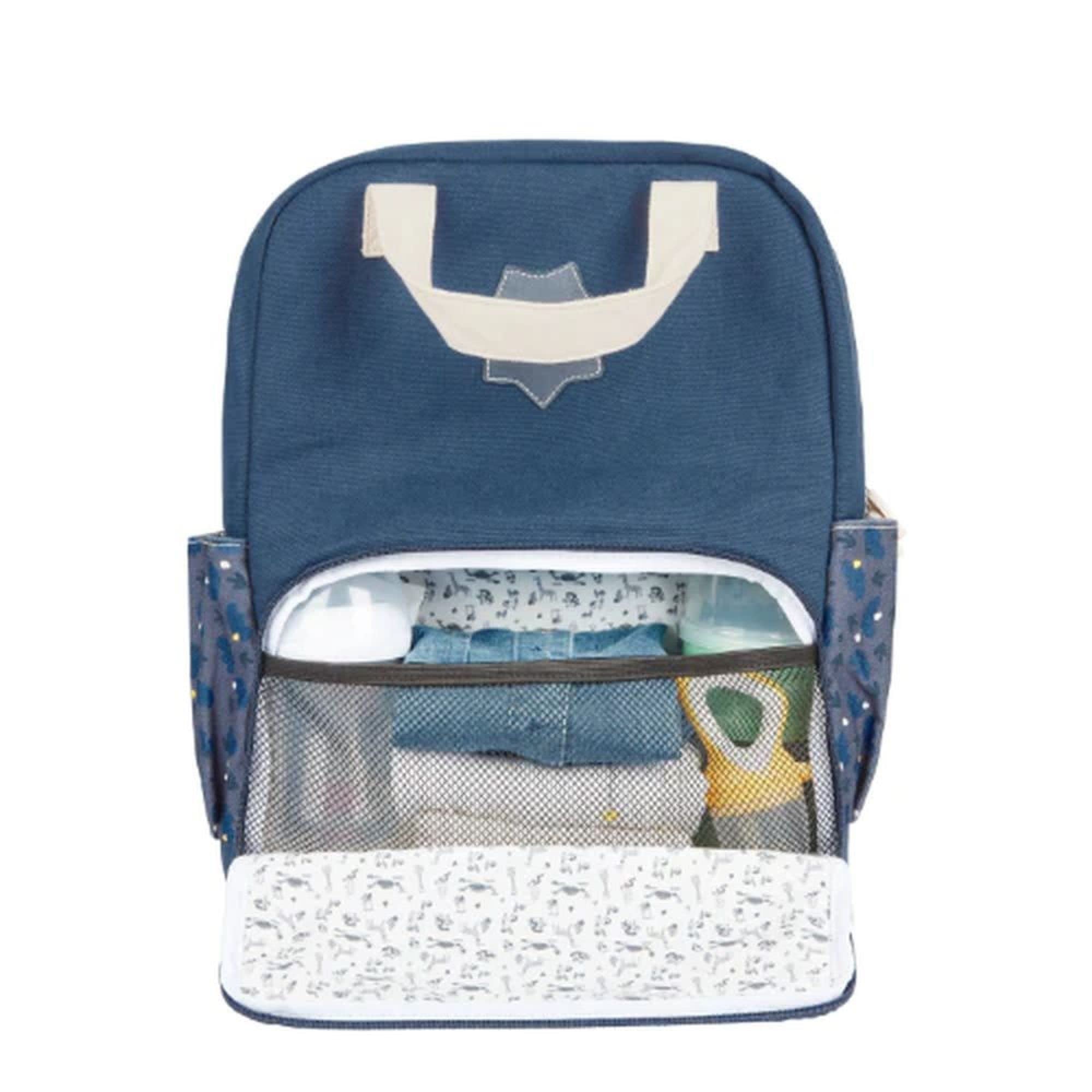 badabulle-wickelrucksack-oasis-wickeltasche-rucksack-mit-kinderwagenbefestigung- image 2