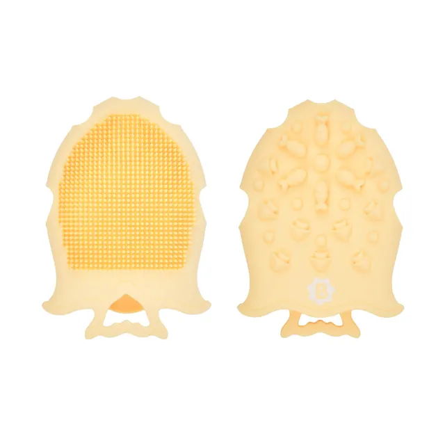 badabulle-2-in-1-massageb-rste-aus-silikon-f-r-milchschorf-und-badew-sche image 1