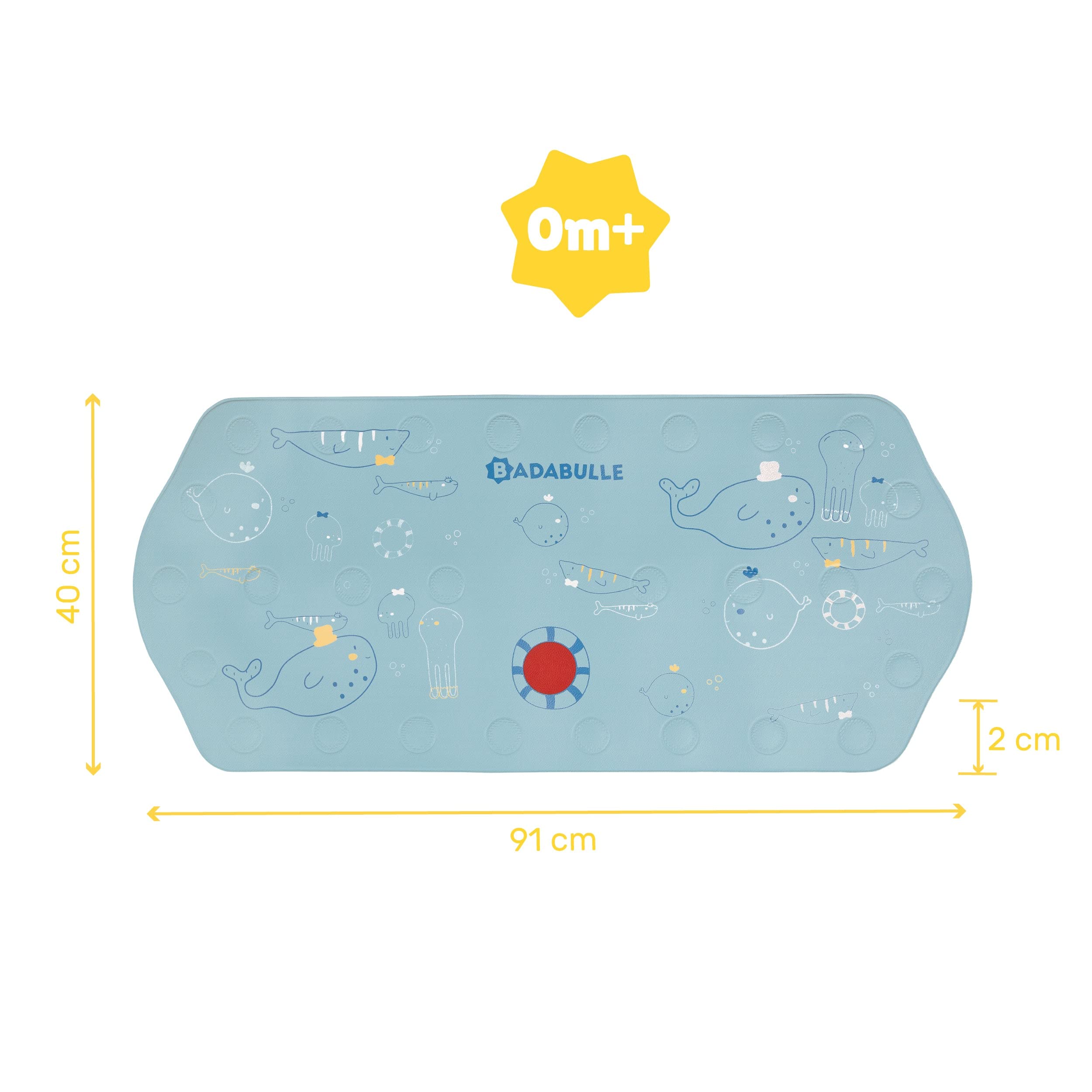 badabulle-xxl-badematte-meerestiere-91-x-40-cm-mit-temperatursensor-rutschfeste- image 4