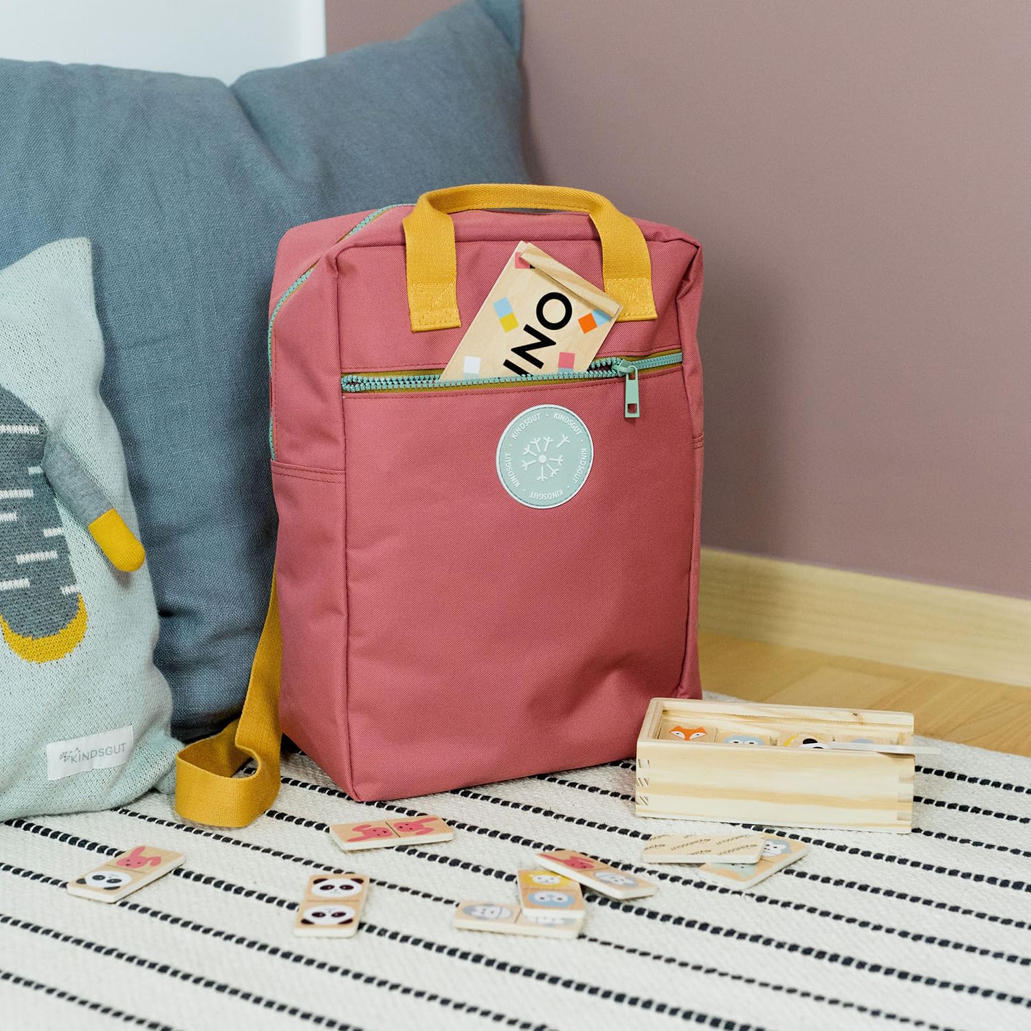 kindsgut-kinderrucksack-maxi-aus-recyceltem-pet-altrosa image 8