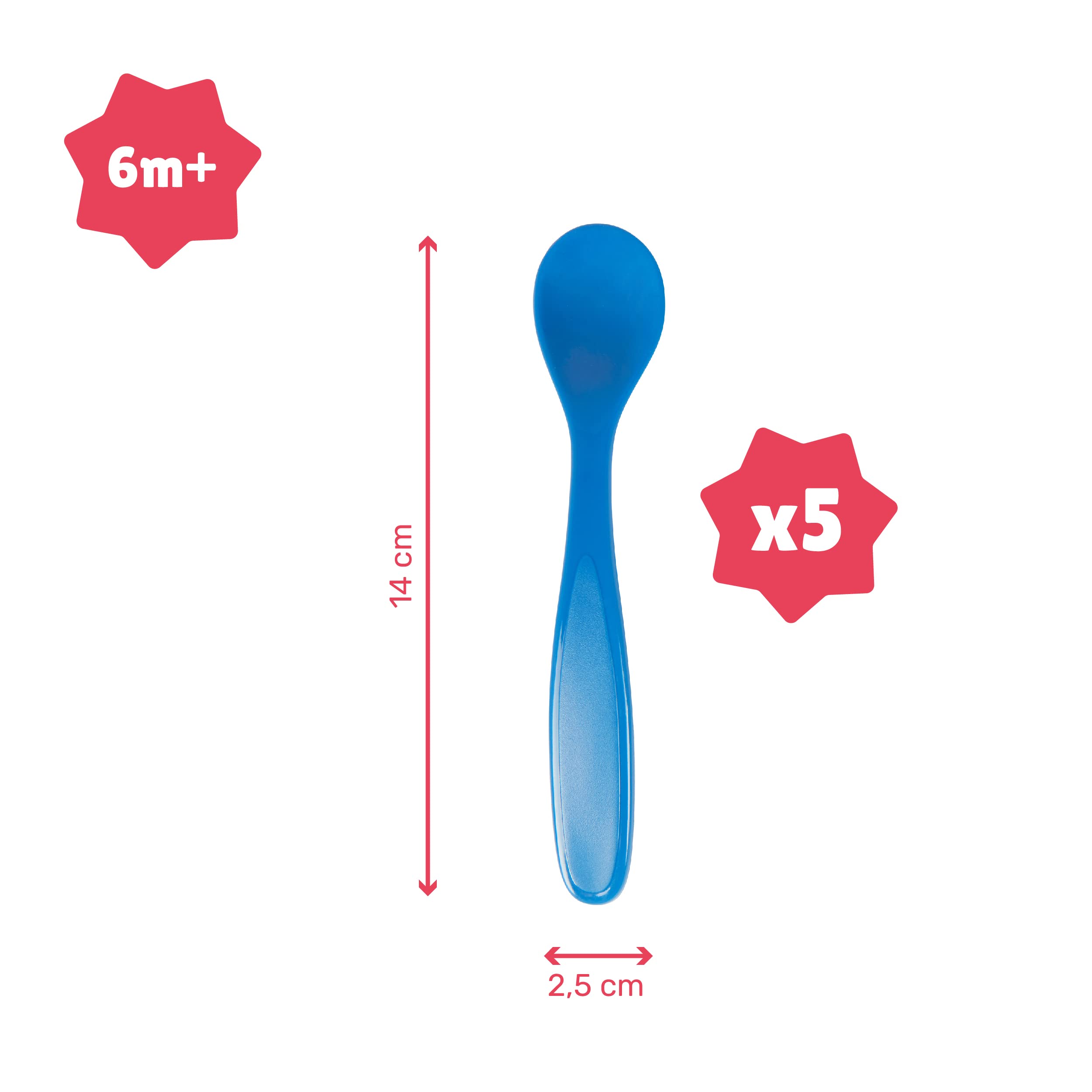 badabulle-baby-l-ffel-silikon-5er-set-soft-flexibel-ab-6-monaten-bpa-frei image 3