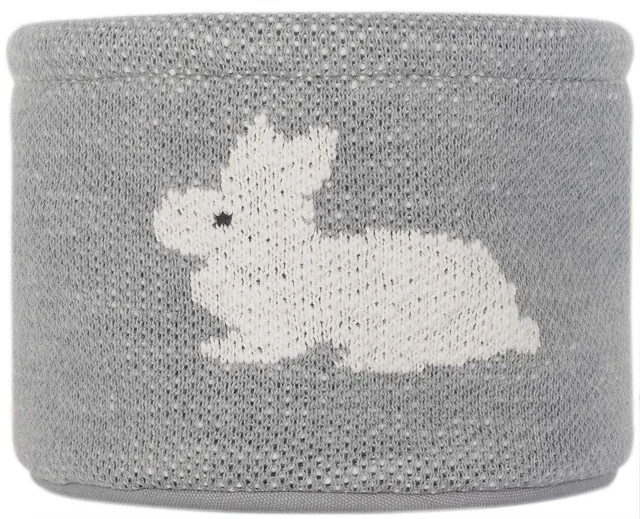 kindsgut-k-rbchen-aus-baumwolle-22-cm-hase-aufbewahrung-kinderzimmer image 1