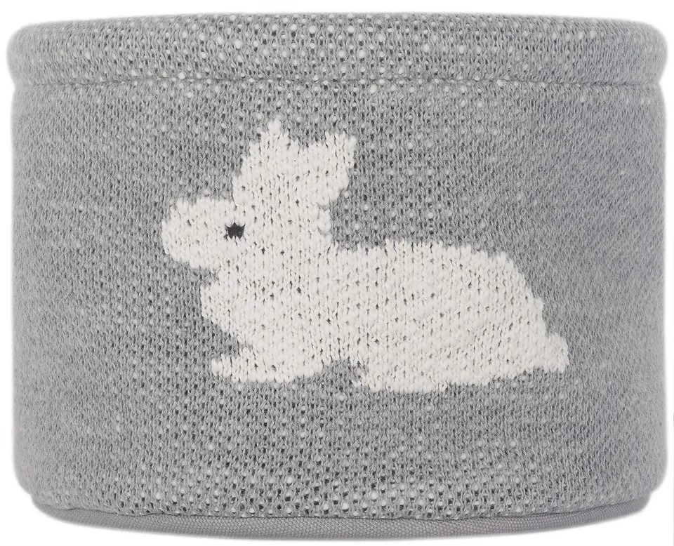 kindsgut-k-rbchen-aus-baumwolle-22-cm-hase-aufbewahrung-kinderzimmer image 1