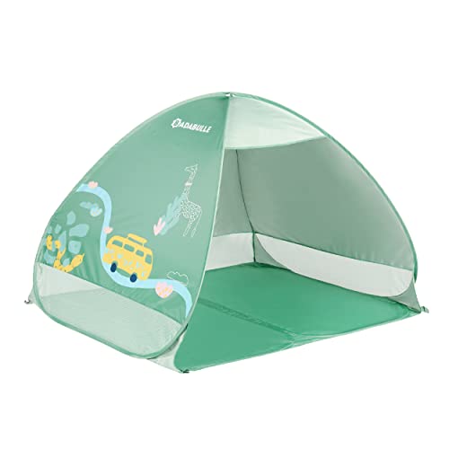 badabulle-strandmuschel-safari-125-x-100-x-85-cm-mit-uv-schutz-50-und-pop-up-sys image 8