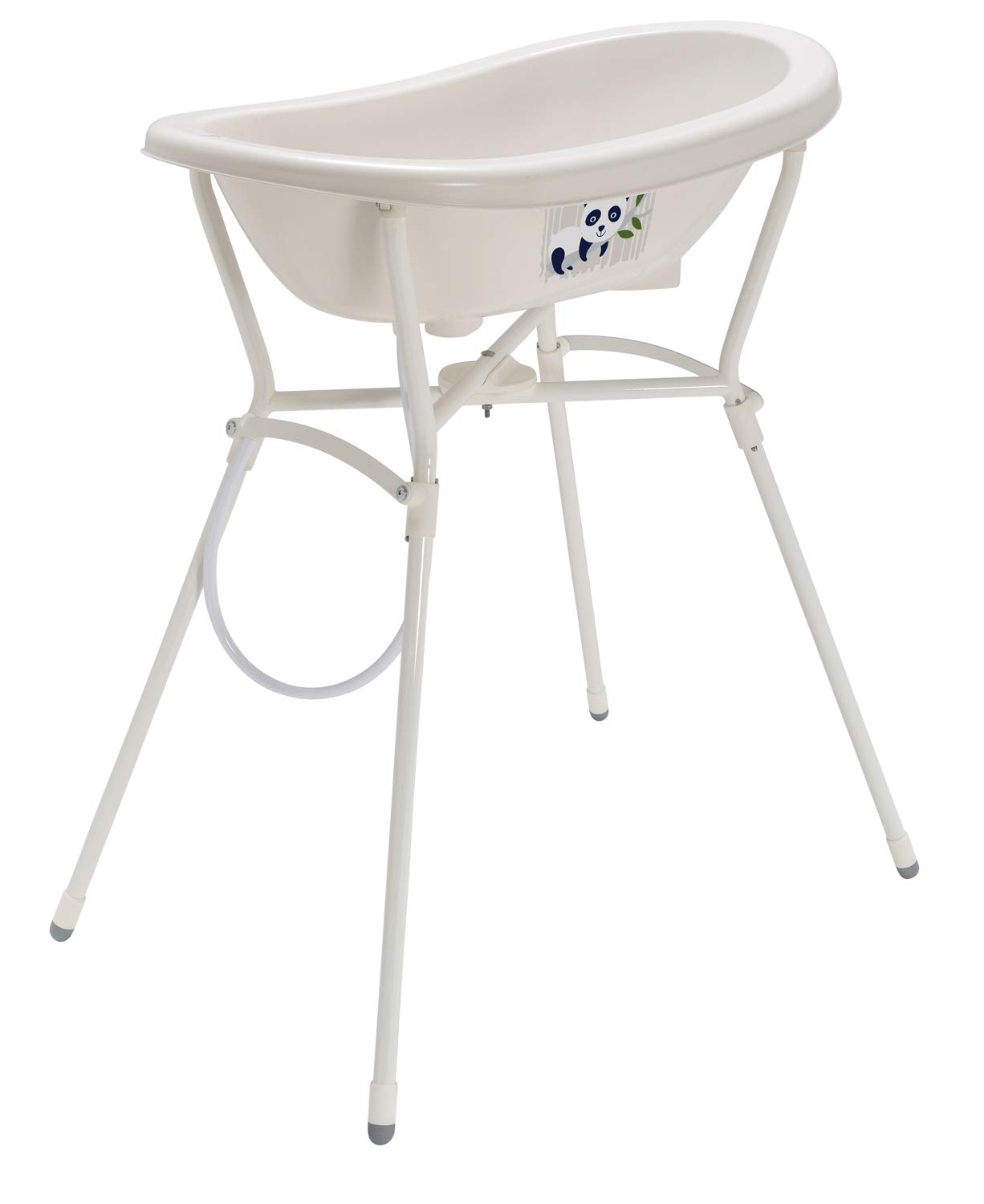 rotho-babydesign-bio-line-babybadewanne-panda-organic-white-80x47x25-cm image 3