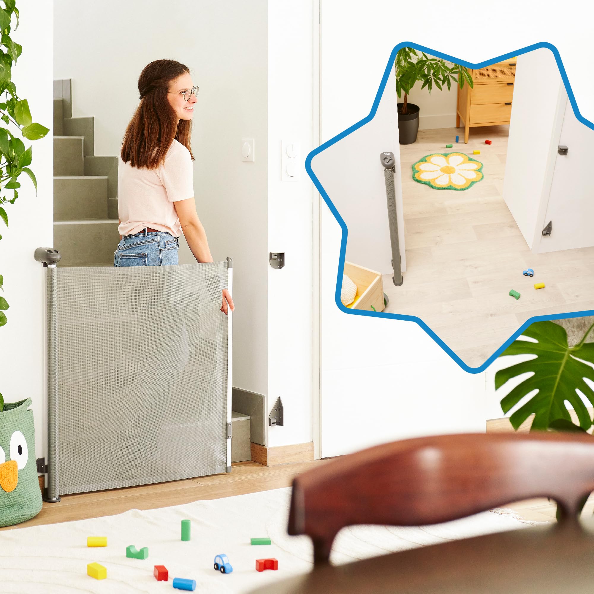 badabulle-safe-roll-ausziehbares-t-r-und-treppenschutzgitter-bis-140-cm image 5