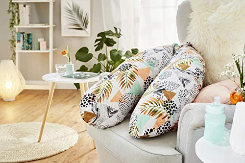 rotho-babydesign-stillkissen-multi-190-x-35-cm-modern-paradise image 7