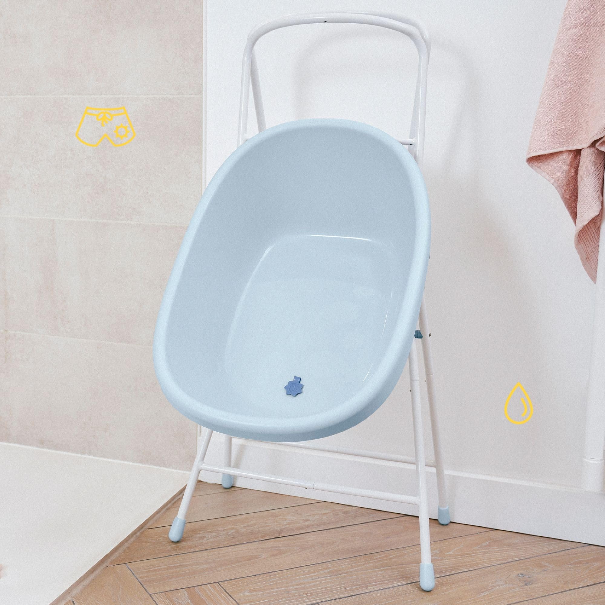 badabulle-baby-badewanne-wal-ergonomische-babybadewanne-bis-24-monate image 8