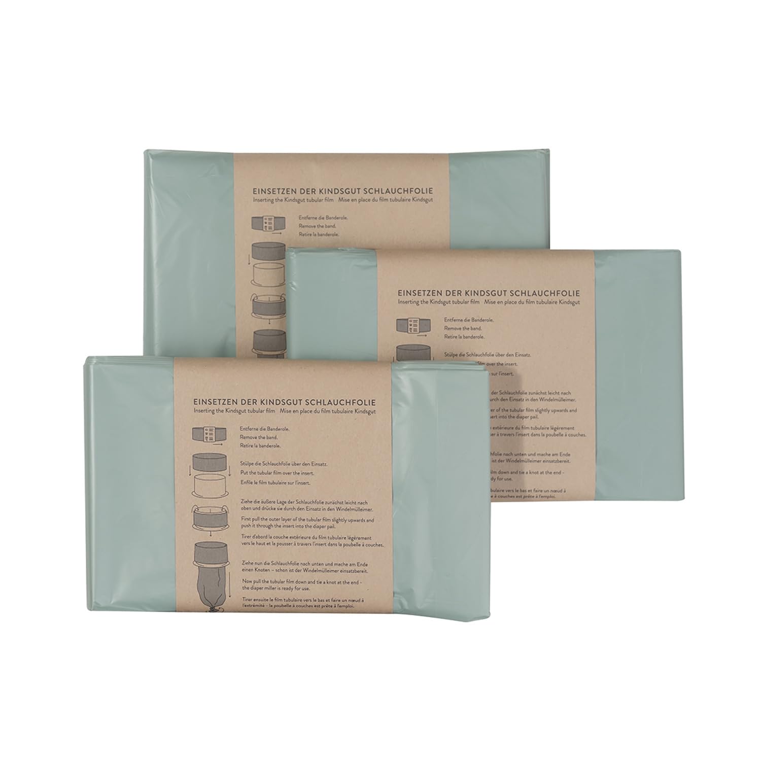 kindsgut-windeleimer-wal-nachf-llfolien-3er-set-ca-11-m-mit-frischem-duft image 1