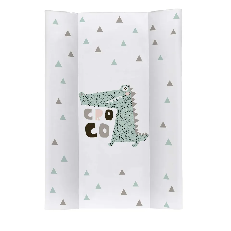 rotho-babydesign-keil-wickelauflage-cheeky-croco-70x50x10-cm-krokodil-motiv image 1