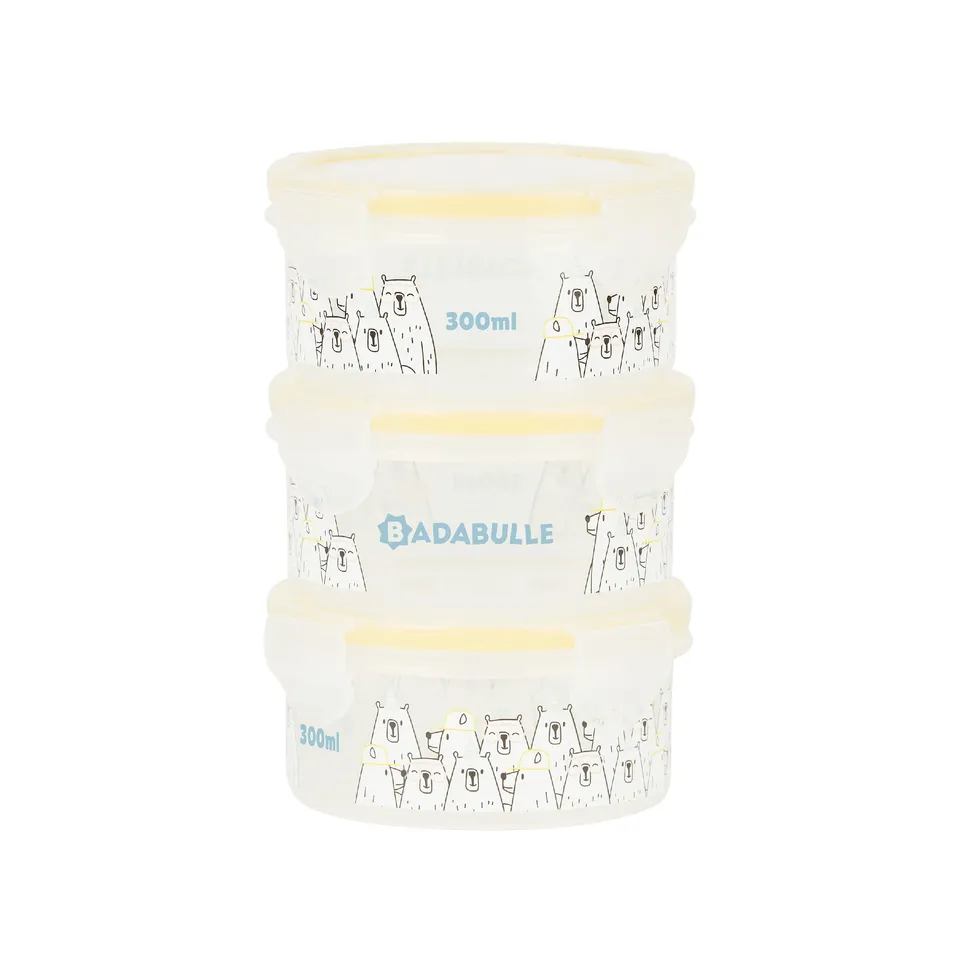 badabulle-maxibox-aufbewahrungsbeh-lter-f-r-babybrei-3x-300-ml image 1