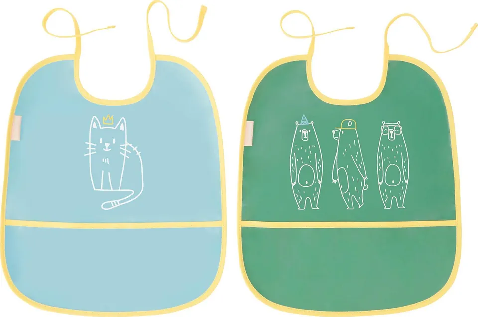 badabulle-l-tzchen-2er-set-wasserfest-mit-auffangtasche-0-3-jahre image 1