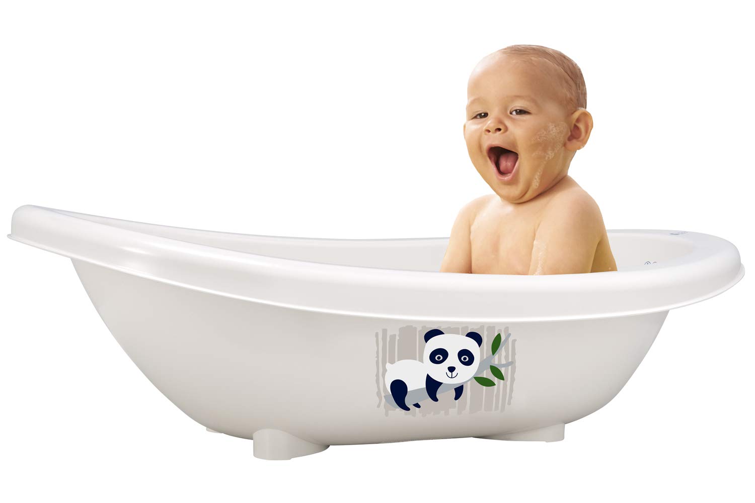 rotho-babydesign-bio-line-babybadewanne-panda-organic-white-80x47x25-cm image 4